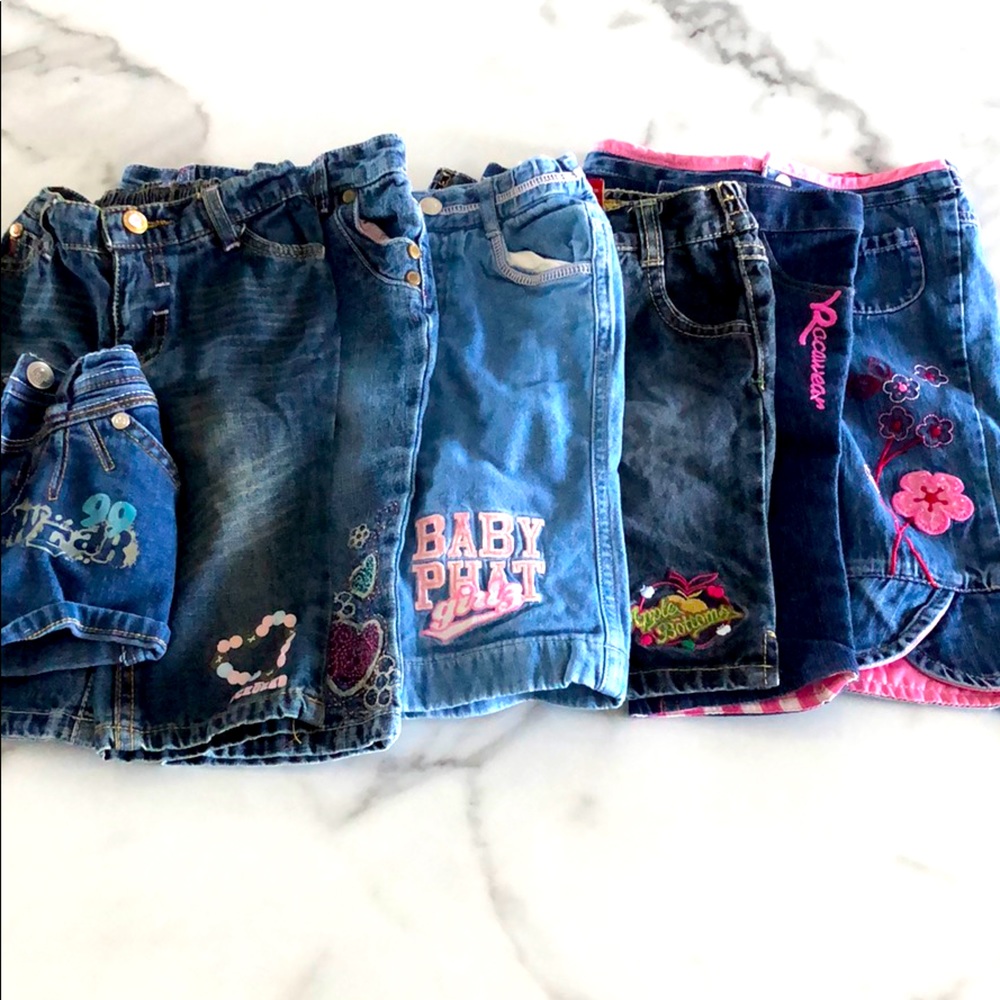 Baby girl jeans set of 7!!